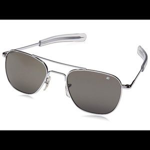 American Optical Orig Pilot 55 Silv Sunglasses USA